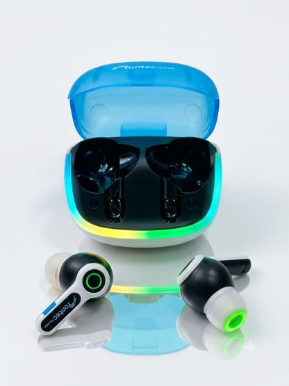 Fontec Thunder Bluetooth 5.3 Wireless Stereo Earbuds – Premium Sound, ENC Noise Cancellation, Smart Touch Control, Long Battery Life