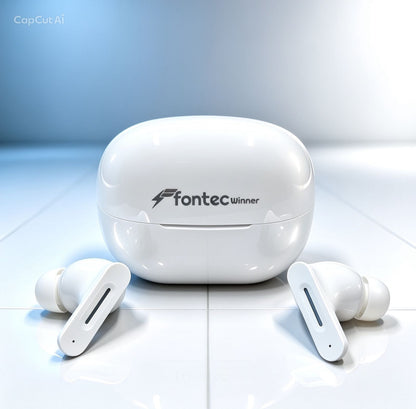 Fontec WINNER RGB Wireless Earbuds – Pure Bass, RGB Lights, 30 Hours Playtime & Touch Control