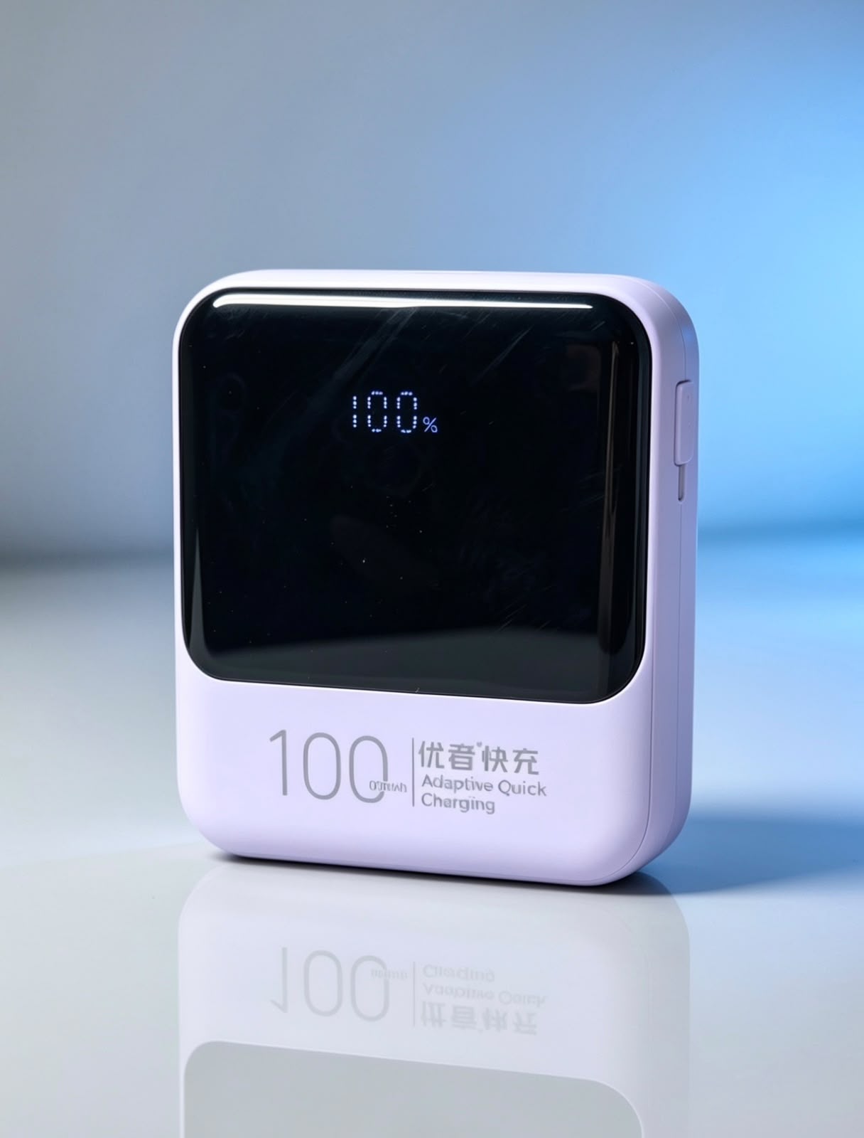 10000mAh Mini Fast Charging Power Bank 22.5W with LED Digital Display & 3 Built-in Cables – Compact Portable Charger